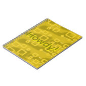 Hallo Geometrisch Notitieboek (Linkerzijde)