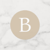 Hallo Gepersonaliseerd Baby Minimalistisch Baby sh Confetti (Kleine voorkant)