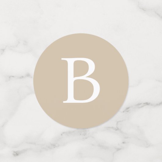 Hallo Gepersonaliseerd Baby Minimalistisch Baby sh Confetti (Kleine voorkant)