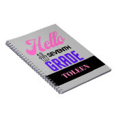 Hallo Gepersonaliseerd Notitieboek (Rechterzijde)