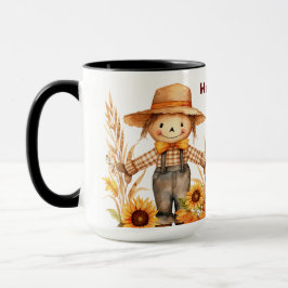 Hallo Gepersonaliseerde Herfst Ya'All Coffee Cup,  Mok