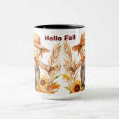 Hallo Gepersonaliseerde Herfst Ya'All Coffee Cup, Mok (Midden)