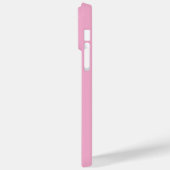 Hallo Gepersonaliseerde roze "?" telefoonhoes met Case-Mate iPhone Case (Achterkant / Links)