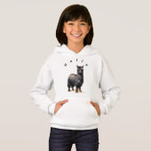 Hallo Gepersonaliseerde Unisex Child’s lama (Voorkant volledig)