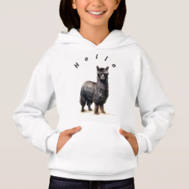Hallo Gepersonaliseerde Unisex Child’s lama