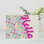 Hallo Gestileerde Protea Floral Millefleur (Staand voorkant)