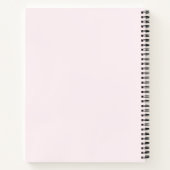 hallo geweldig met Eyelashes Glam Gift Notitieboek (Achterkant)