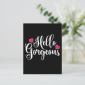 hallo geweldige Briefkaart (Staand voorkant)