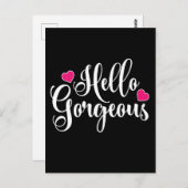 hallo geweldige Briefkaart (Voorkant / Achterkant)