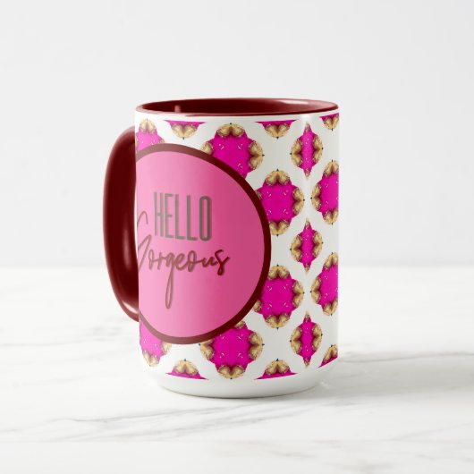 hallo geweldige Mok (Voorkant links)