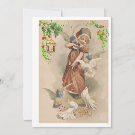 Hallo Gewoon om te zeggen: Flat Holiday Kaart