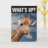 HALLO GIRAFFE WENSKAART, WAT IS ER? KAART (Gele Bloem)