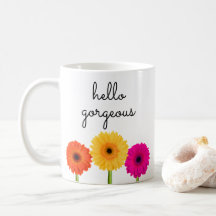 hallo Glanzend Gerbera Daisies Girly Chic Floral