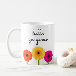 hallo Glanzend Gerbera Daisies Girly Chic Floral Koffiemok