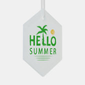 hallo glas ornament (Voorkant Rechts)
