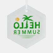 hallo glas ornament (Achterkant)