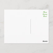 hallo Golden Retriever Puppy Dog Briefkaart (Achterkant)