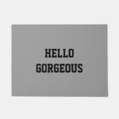 hallo GORGEOUS Deurmat (Voorkant)