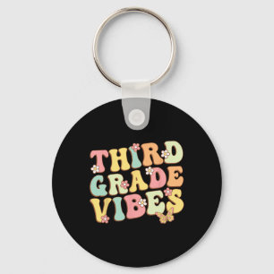 Hallo Grade Vibes? Team 3rd Grade Teacher Kinder R Sleutelhanger