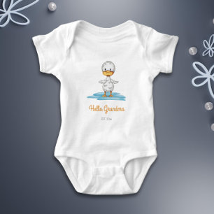 Hallo   Grandma Baby Reveal Aankondiging Romper