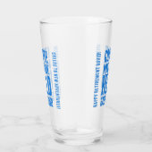 Hallo Grappig afscheid 9 tot 5 Glas (Rechts)