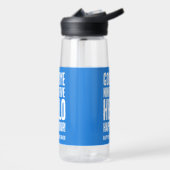 Hallo Grappig afscheid 9 tot 5 Waterfles (Links)