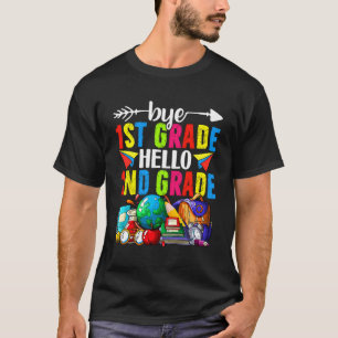 Hallo Grappig doei 1e klas T-shirt