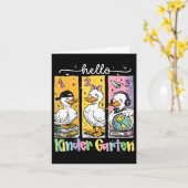 Hallo Grappig Goose Kindergarten eerst weer naar s Kaart (Gele Bloem)