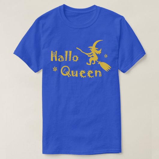 Hallo Grappig Heks Party Tshirt Halloween Spooky G (Design voorkant)