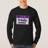 Hallo Grappig hoor T-shirt (Voorkant)