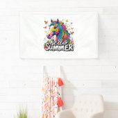 Hallo Grappig zomer paard Spandoek (Insitu)