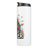 Hallo Grappig zomer paard Thermosbeker (Geroteerd rechts)