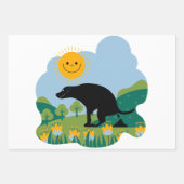 Hallo Grappig "Zomer" Pooping Lab inpakpapier Vel (Voorkant 3)