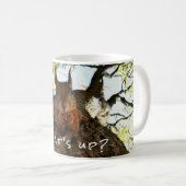 Hallo Grappige eekhoorn schattige dieren Koffiemok (Voorkant rechts)