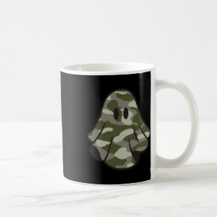 Hallo Grappige Halloween Camouflage Camo Ghost Koffiemok