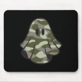 Hallo Grappige Halloween Camouflage Camo Ghost Muismat (Voorkant)