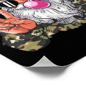 Hallo Grappige kerstcamouflage Camo Santa Poster (Hoek)
