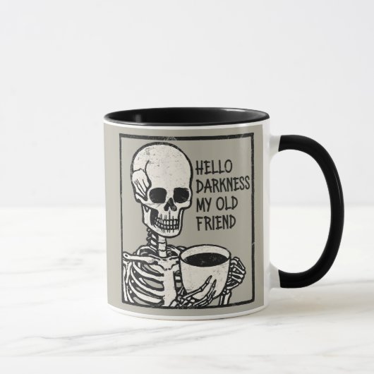 Hallo Grappige koffie Mok (Rechts)