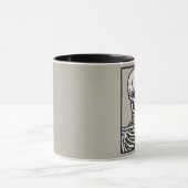 Hallo Grappige koffie Mok (Midden)