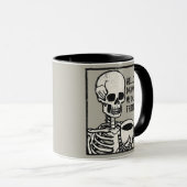 Hallo Grappige koffie Mok (Voorkant rechts)