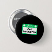 Hallo Grappige St Patrick's Day Ronde Button 5,7 Cm (Voorkant /achterkant)