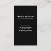 HALLO GROETJES | Waterverf en bloemengrafiek Visitekaartje (Achterkant)