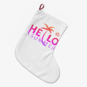 hallo grote kerstsok (Voorkant (Hangend))