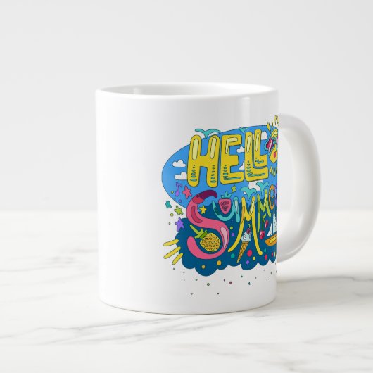 hallo grote koffiekop (Voorkant rechts)