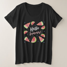 hallo grote maat t-shirt