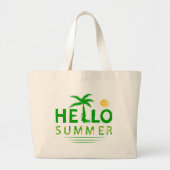 hallo grote tote bag (Voorkant)