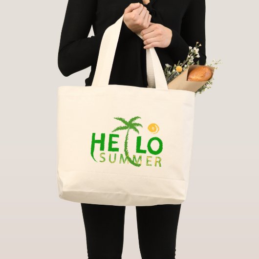 hallo grote tote bag (Voorkant (product))