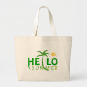 hallo grote tote bag (Voorkant)