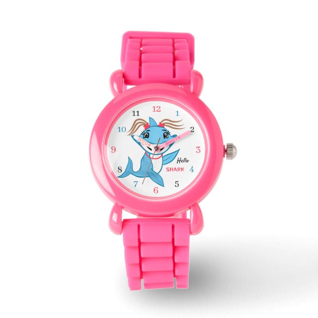 Hallo Haai Horloge (Voorkant)