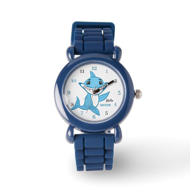 Hallo Haai Horloge (Voorkant)